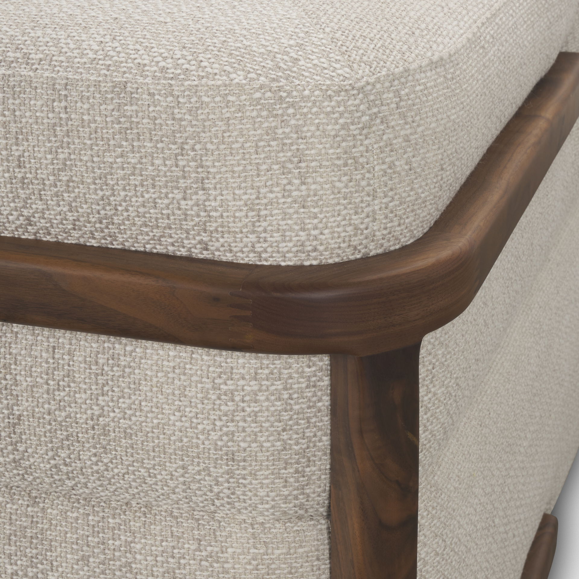 Warner Oatmeal 2 Piece Long Sofa Set large image 