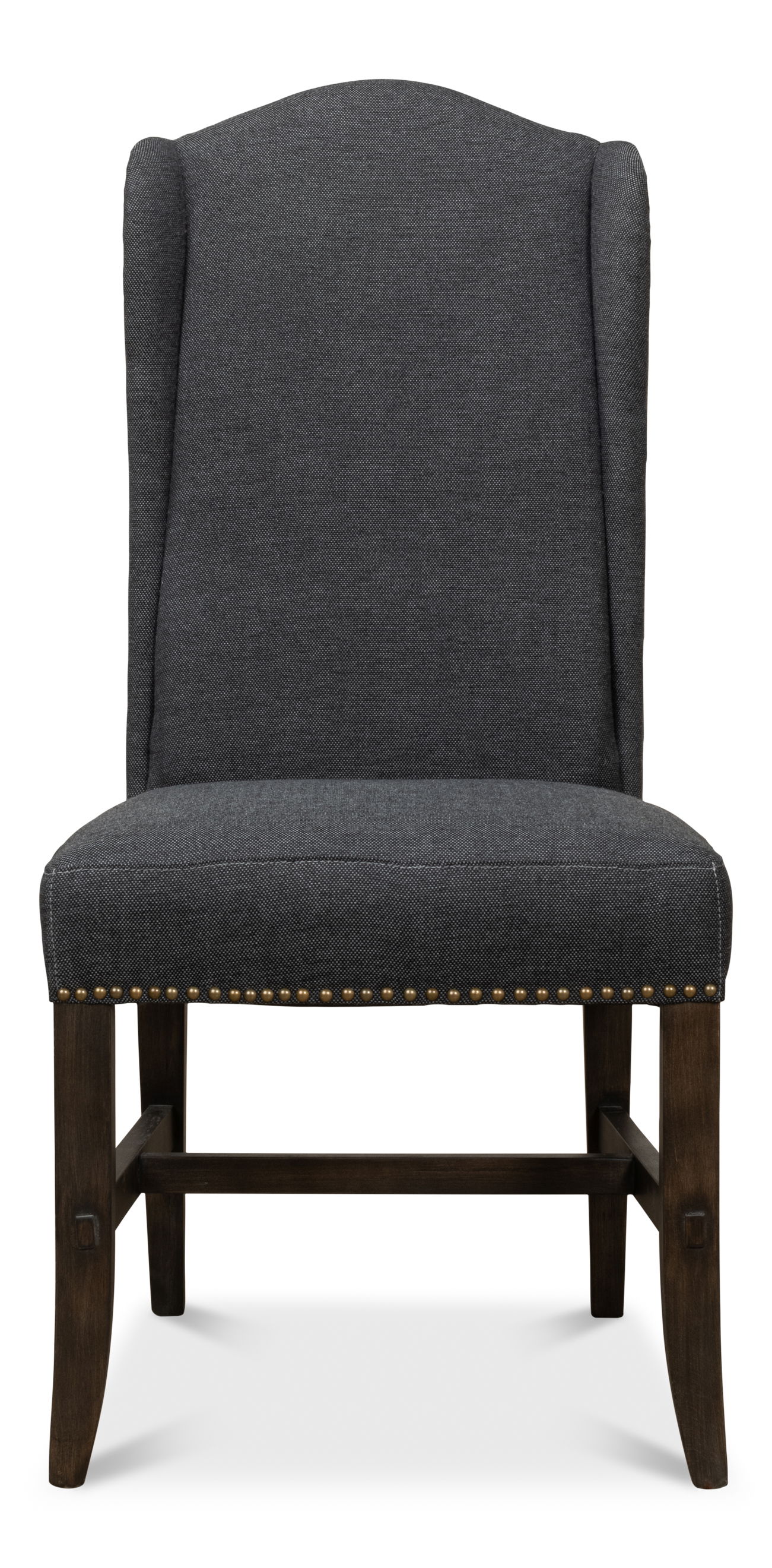 Black High Back Dining Chair large image 
