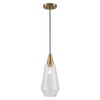 Eichler Antique Brass 1 Light Mini Pendant thumbnail 5
