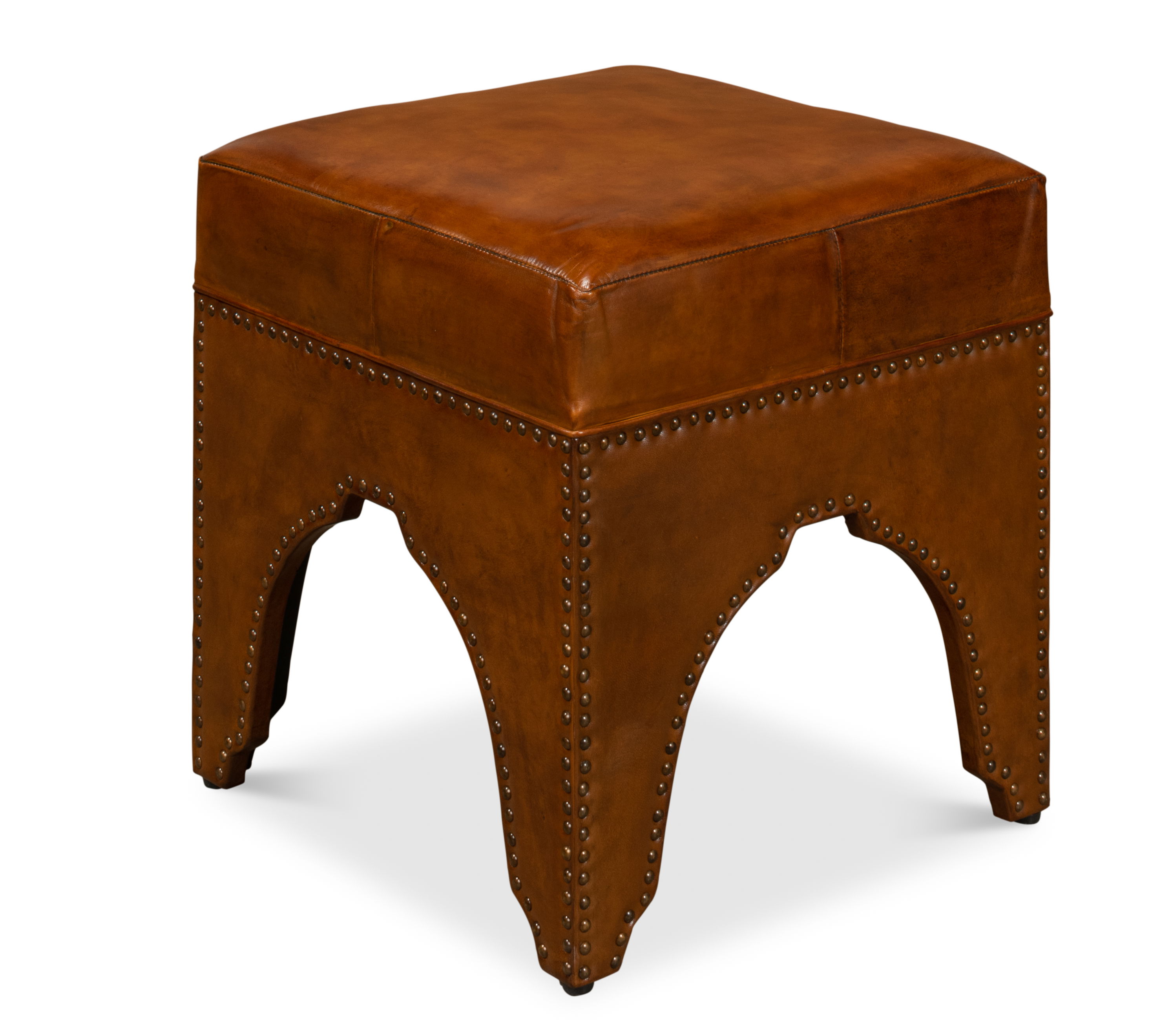 Giuseppe Footstool  Light Brown large image 