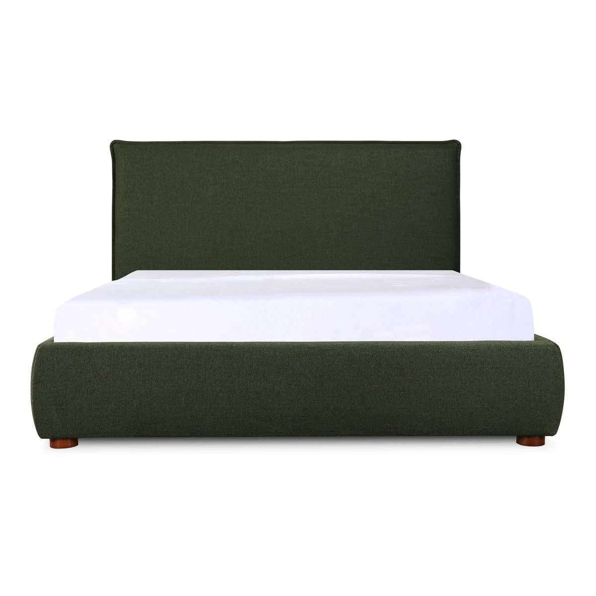 Luzon King Bed Deep Forest, by Moe's Home, 85.5" width x 45.5" height x 88.5" depth View 1