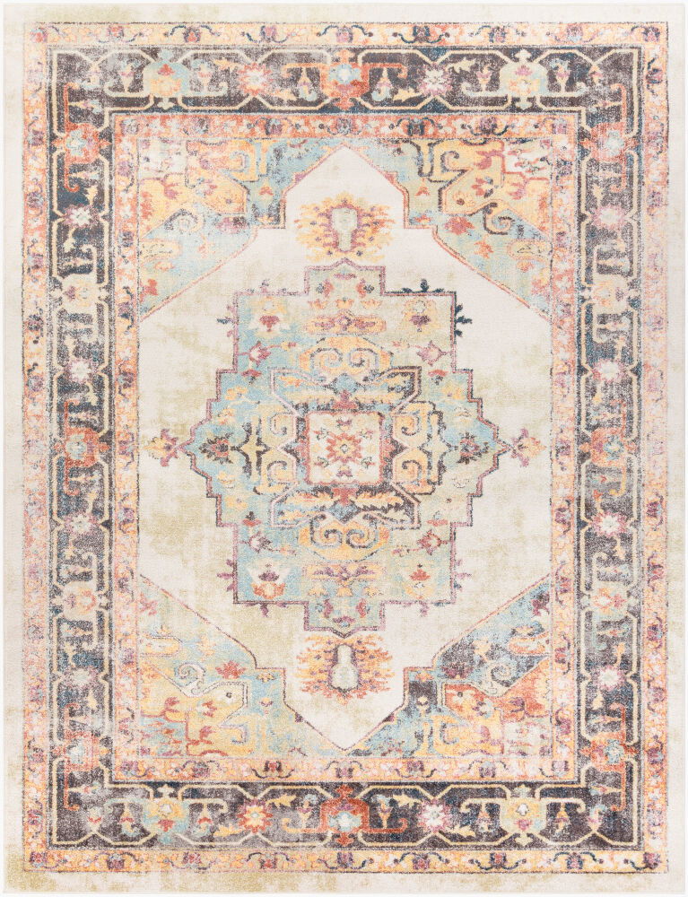 New Mexico Machine Woven Rug, by Surya, 1'3.75" length x 1'3.75" width