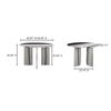 Celia Round Dining Table Panda Marble thumbnail 8