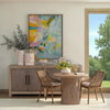 Marci Bistro Table Weathered Natural, Dining Table by Dovetail, 36" width x 30" height x 36" diameter x 36" depth thumbnail 5