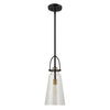 Saugus Industrial 1 Light Pendant, Ceiling Light by Uttermost, 8" width x 20" height x 8" diameter x 8" depth thumbnail 5