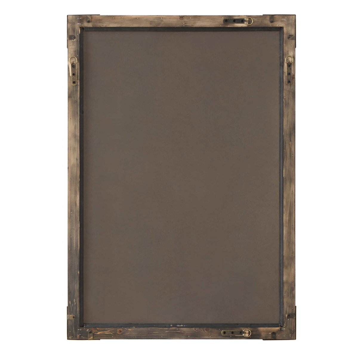 Rhea Walnut Mirror, by Uttermost, 27.5" width x 39.37" height x 1.62" depth View 7