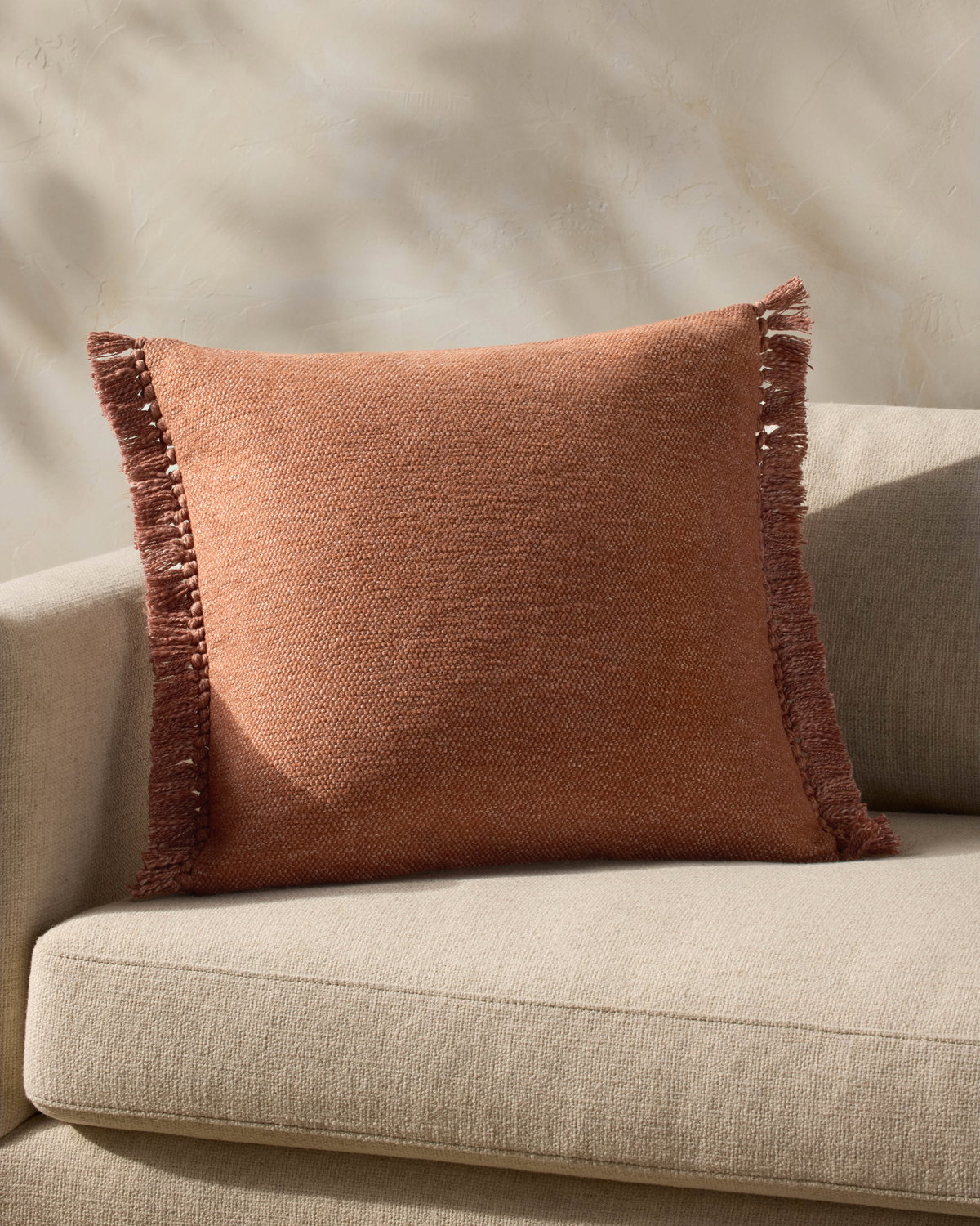Magnolia Home by Joanna Gaines x Loloi Jett Pillow, Decorative Pillow, 22" length x 22" width View 2