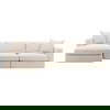 Erica Chaise Sectional Taupe, Sectional Sofa by Dovetail, 116.5" width x 24" height x 63.5" depth thumbnail