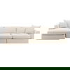 Erica Chaise Sectional Taupe, Sectional Sofa by Dovetail, 116.75" width x 24.5" height x 63.75" depth thumbnail