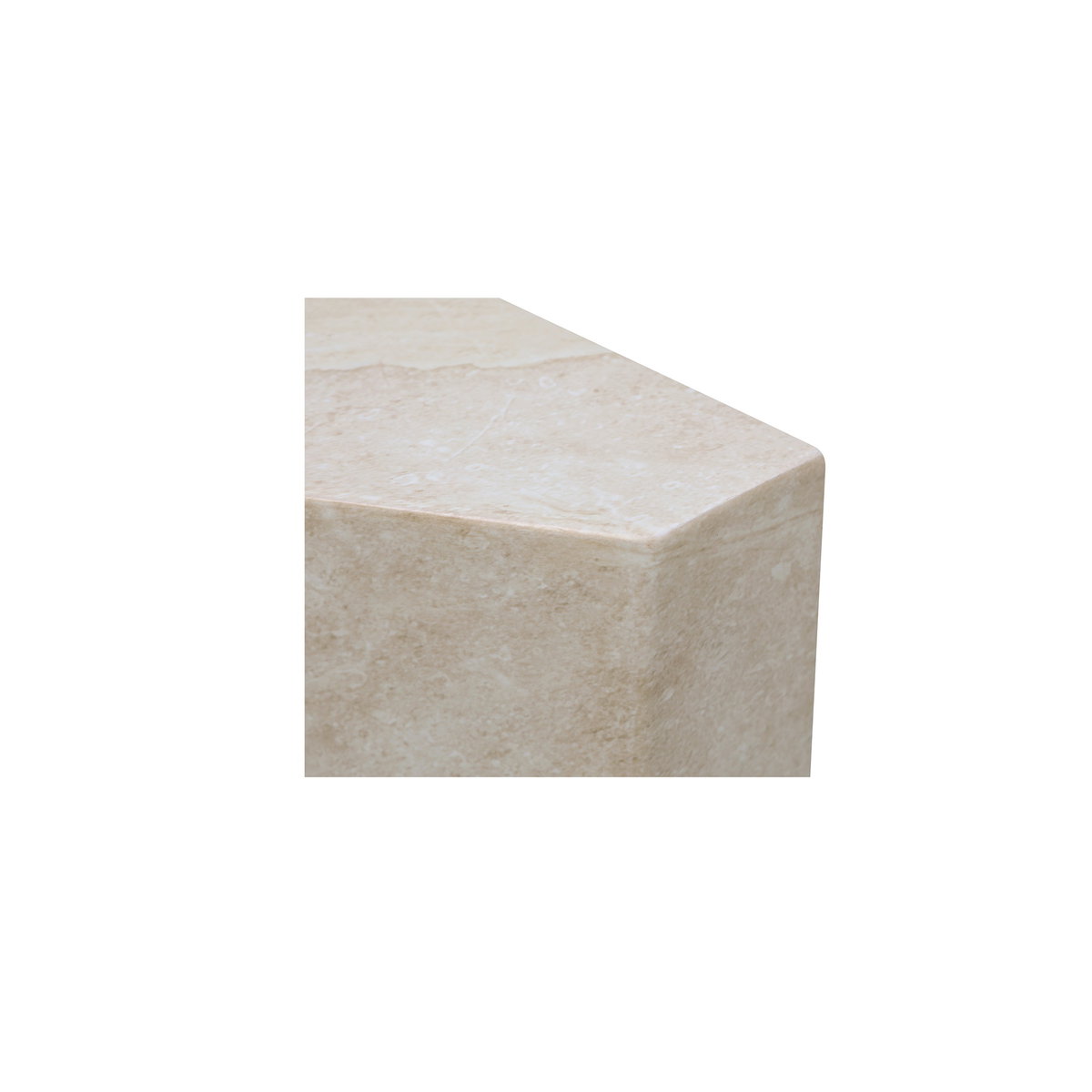 Nix Outdoor Side Table Cream, Outdoor Table by Moe's Home, 6" width x 1'9.7" height x 9" depth View 5