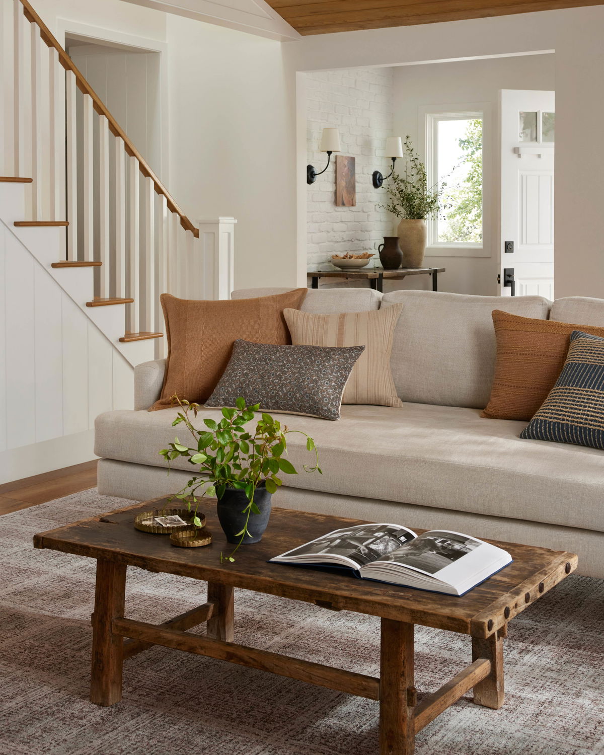 Angela Rose x Loloi Ember Rug, 5'3" length x 7'6" width View 2