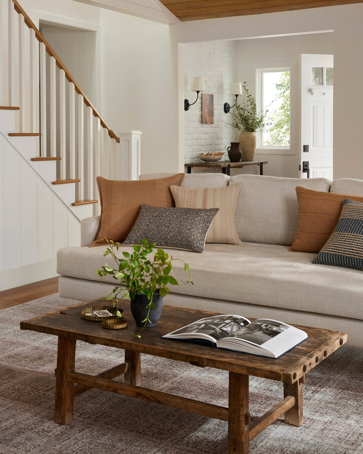 Angela Rose x Loloi Ember Rug, 7'10" length x 10' width View 2