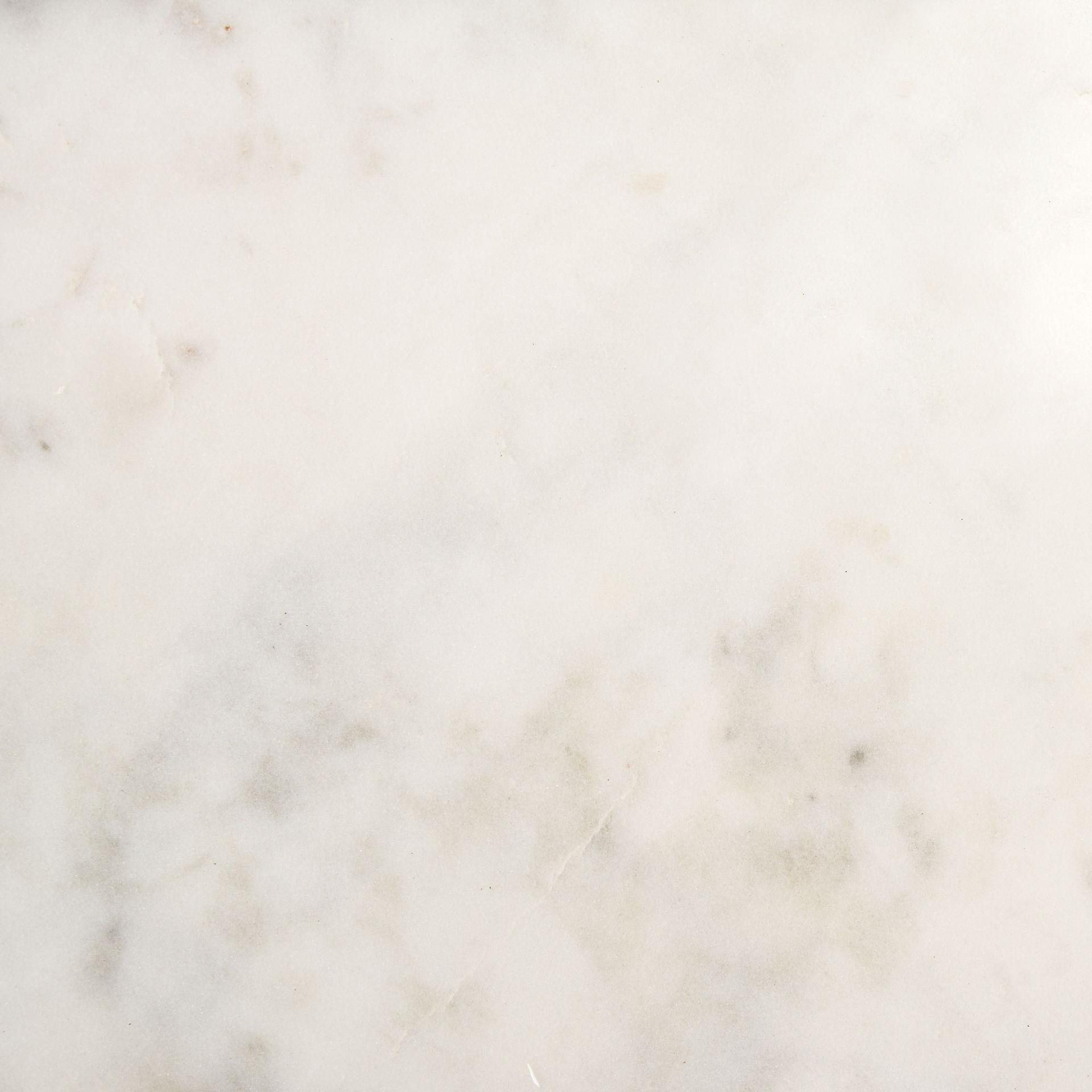 Satima White Marble with Gold Metal Round Fluted Accent Table, Side & End Table by Mercana, 16" length x 16" width x 22.25" height View 4