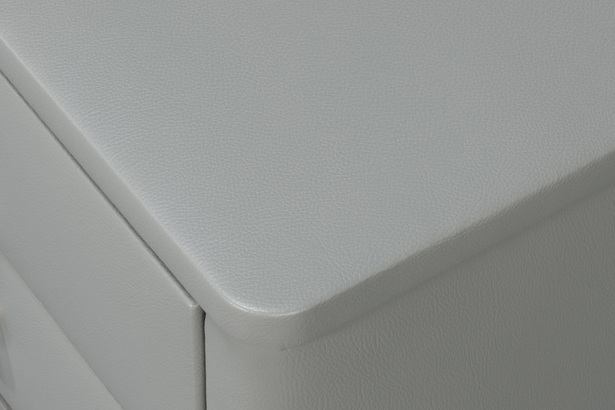 Avvolto Three Drawer Night Stand, Nightstand by Sarreid, 23" length x 18" width x 26" height View 11