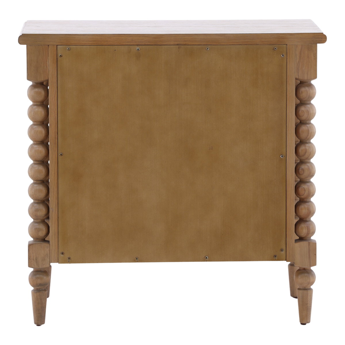 Marcellina Nightstand Natural, by Dovetail, 28" width x 27" height x 17.75" depth View 4