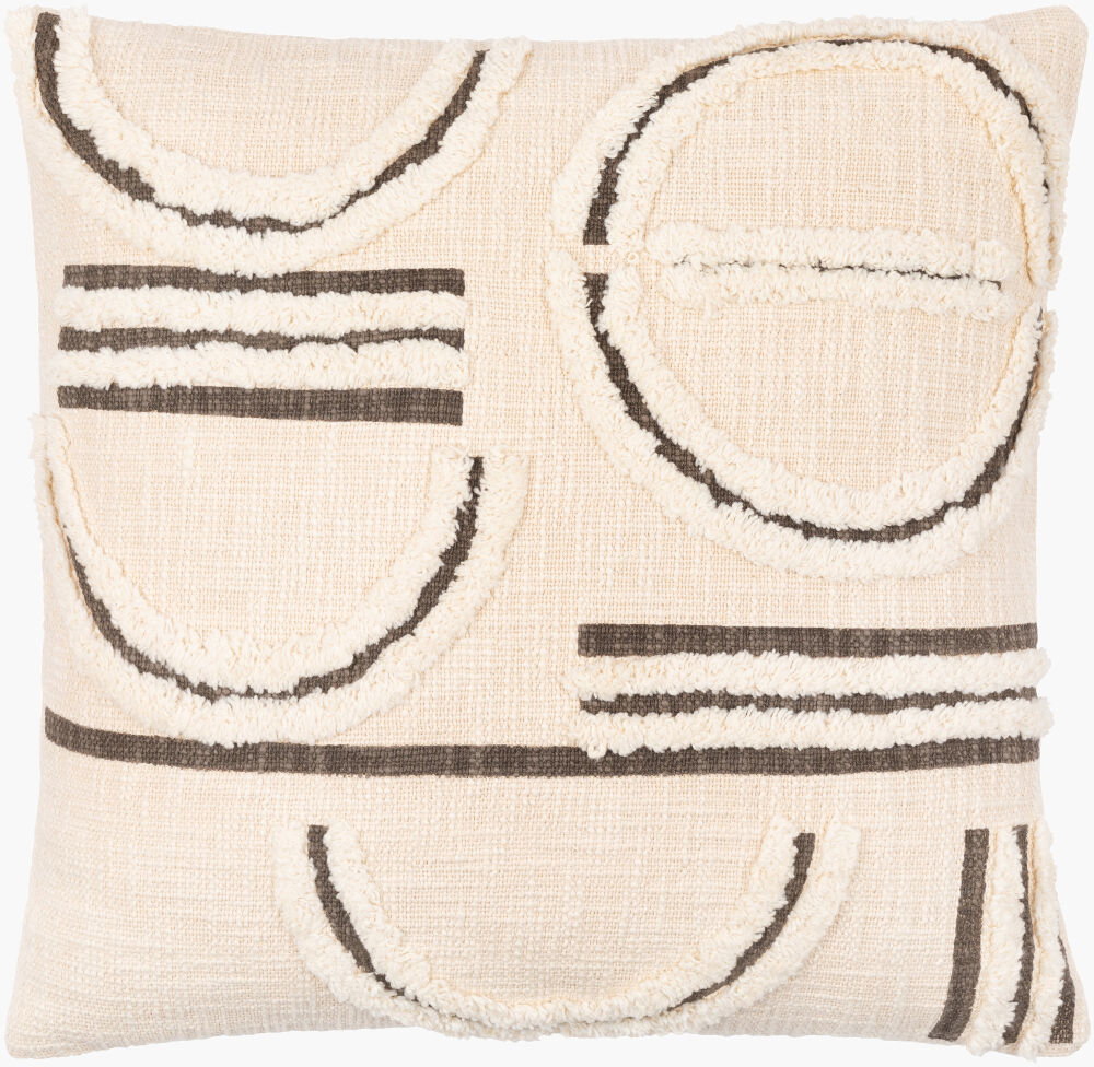 Azibo Accent Pillow, Decorative Pillow by Surya, 22" length x 22" width