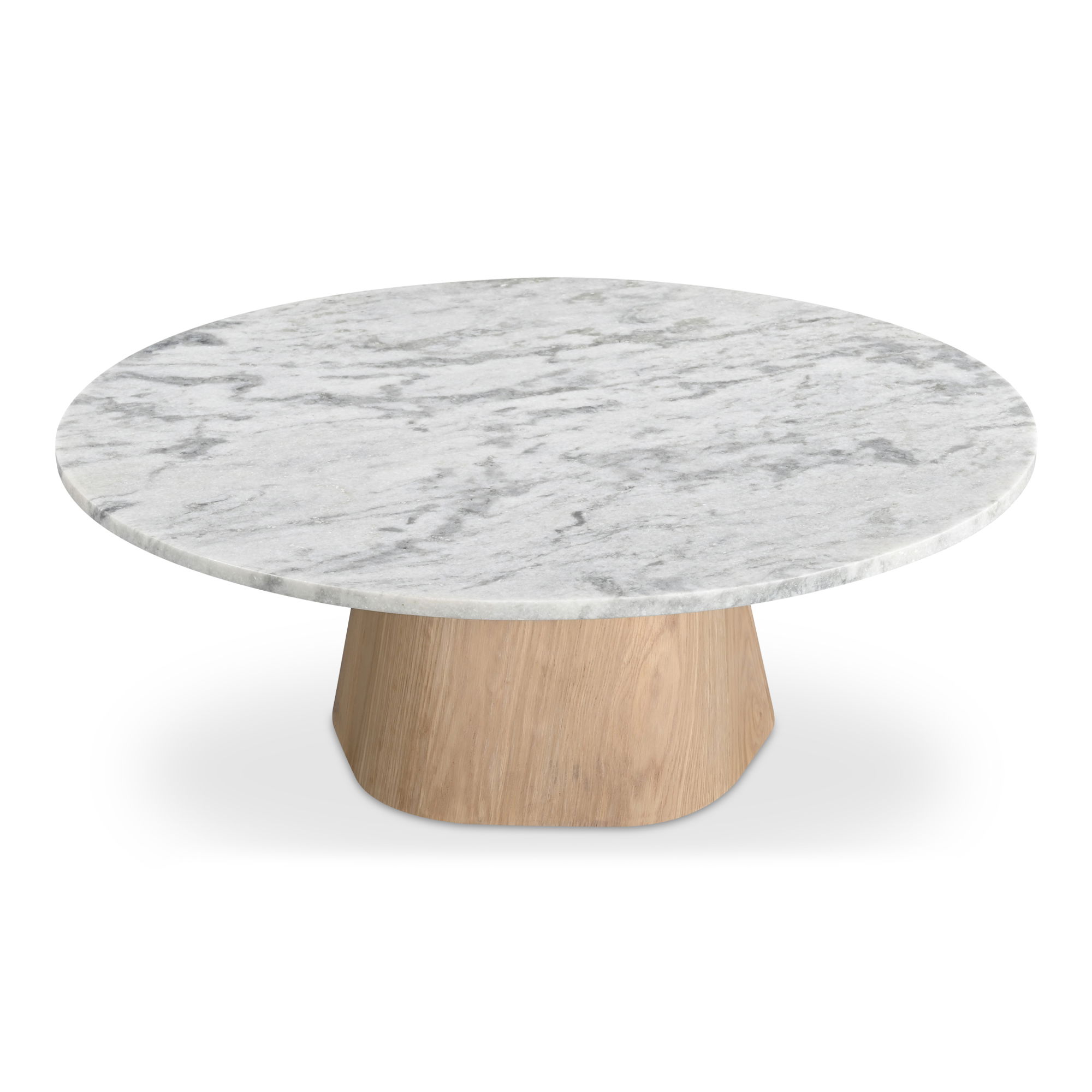 Evelyn Coffee Table Ashen Grey Matrix, by Moe's Home, 42" width x 15" height x 42" depth View 2