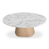 Evelyn Coffee Table Ashen Grey Matrix, by Moe's Home, 42" width x 15" height x 42" depth thumbnail 2