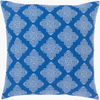 Global Blues Accent Pillow Down, Decorative Pillow by Surya, 18" length x 18" width thumbnail