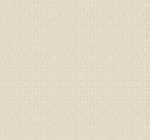 Deco Screen Beige Wallpaper