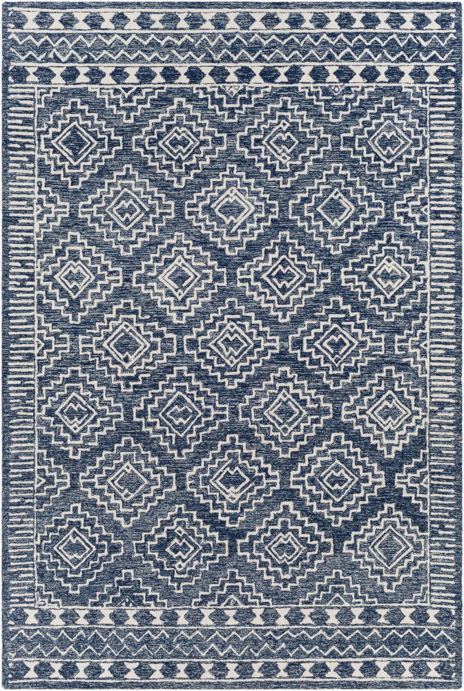 Granada Handmade Rug, by Surya, 9' length x 6' width