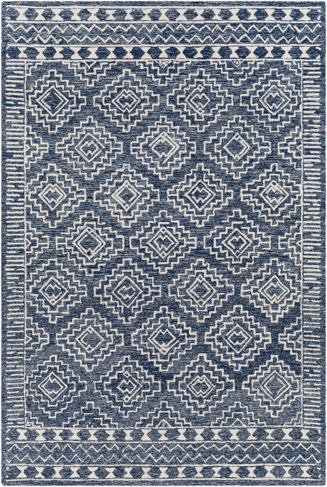 Granada Handmade Rug, by Surya, 9' length x 6' width