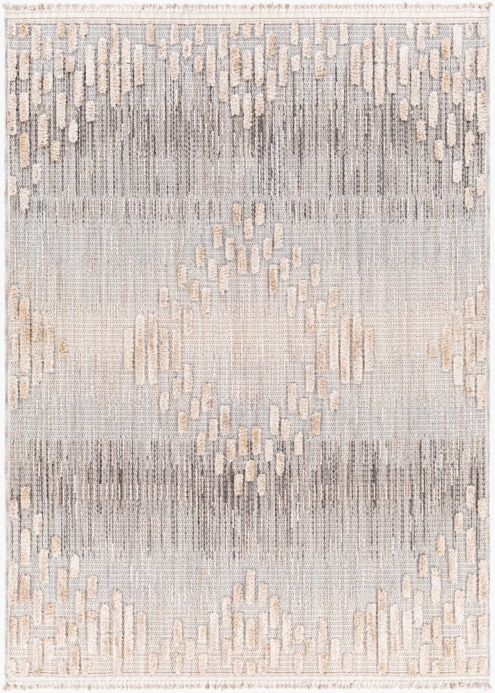 Zaragoza Machine Woven Rug, by Surya, 9'0.27" length x 6'6.74" width