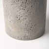 Emu Short Black with Gray Vase, by Mercana, 5.2" length x 5.2" width x 10.08" height thumbnail 11