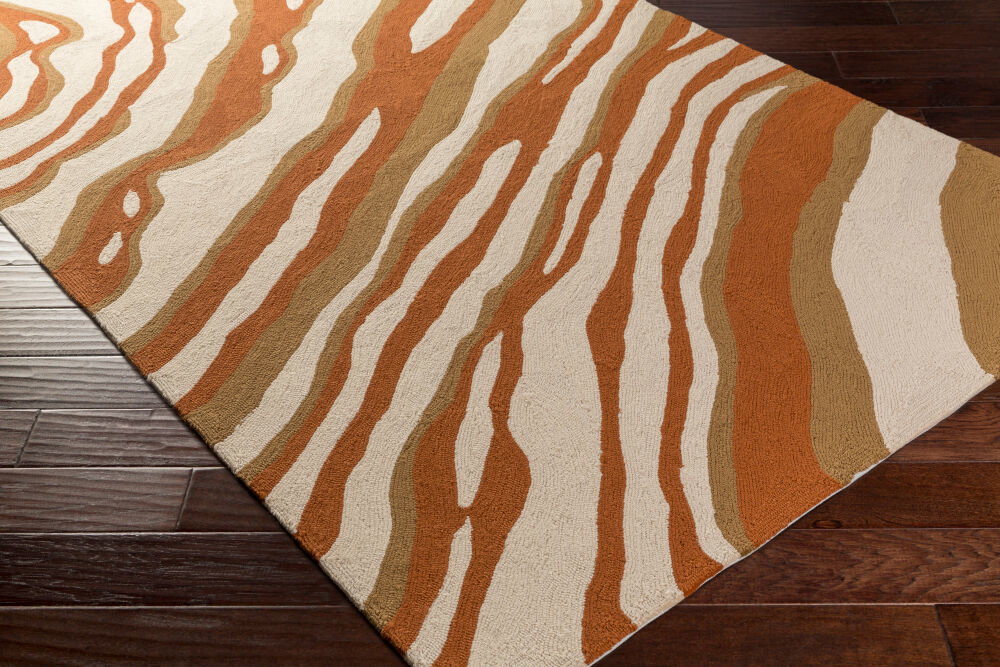 Courtyard Handmade Rug, by Surya, 6' length x 4' width