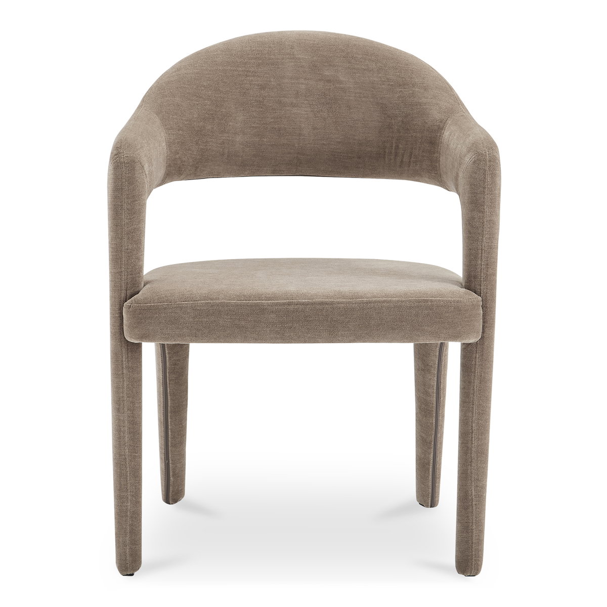 Martens Dining Chair Camel, by Moe's Home, 23.6" width x 31.9" height x 22.6" depth View 1