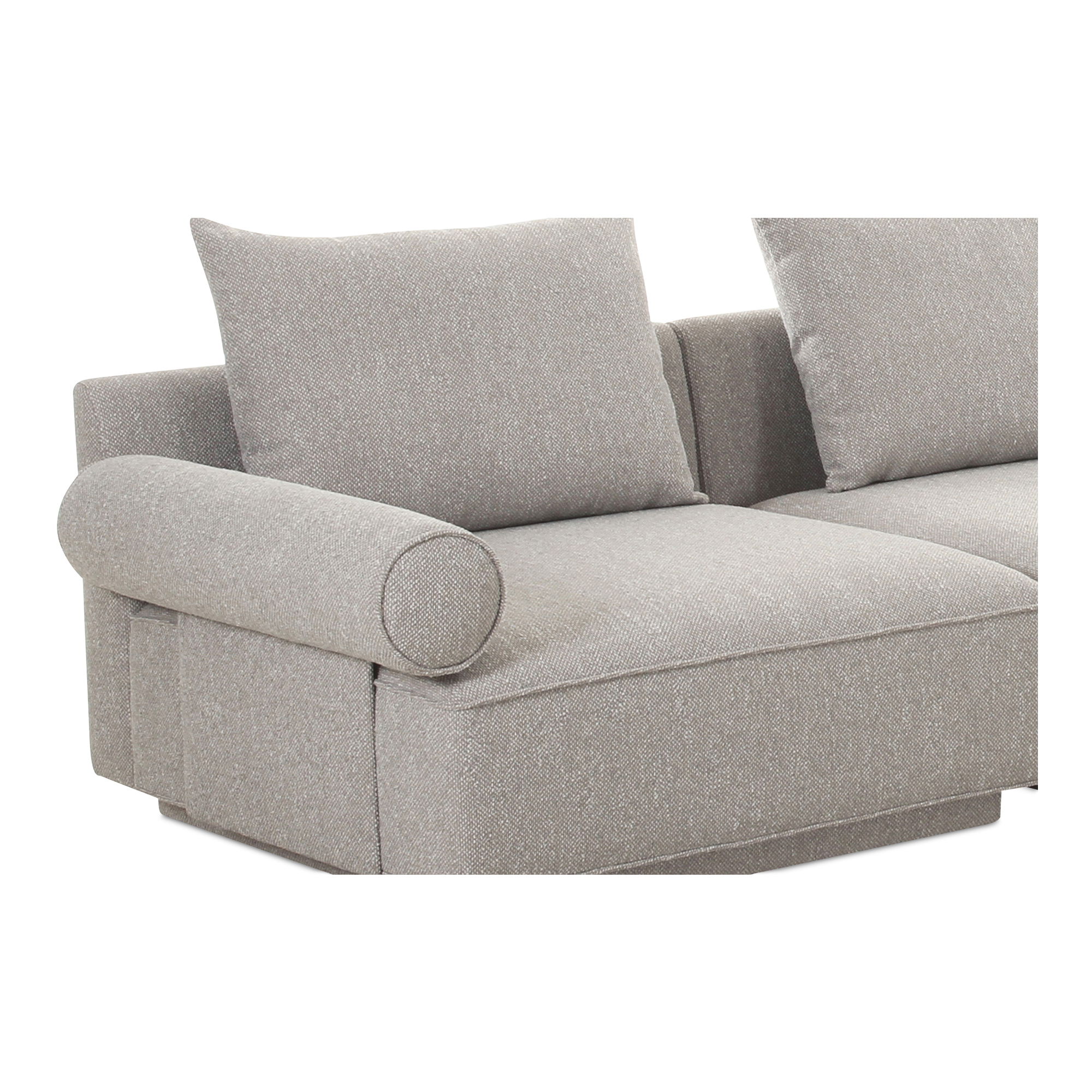 Rosello Modular Sofa Light Grey large image 