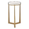 Midas Antique Gold Accent Table thumbnail 3