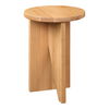 Grace Accent Table Natural Oak, Side & End Table by Moe's Home, 14" width x 20" height x 14" depth thumbnail 2