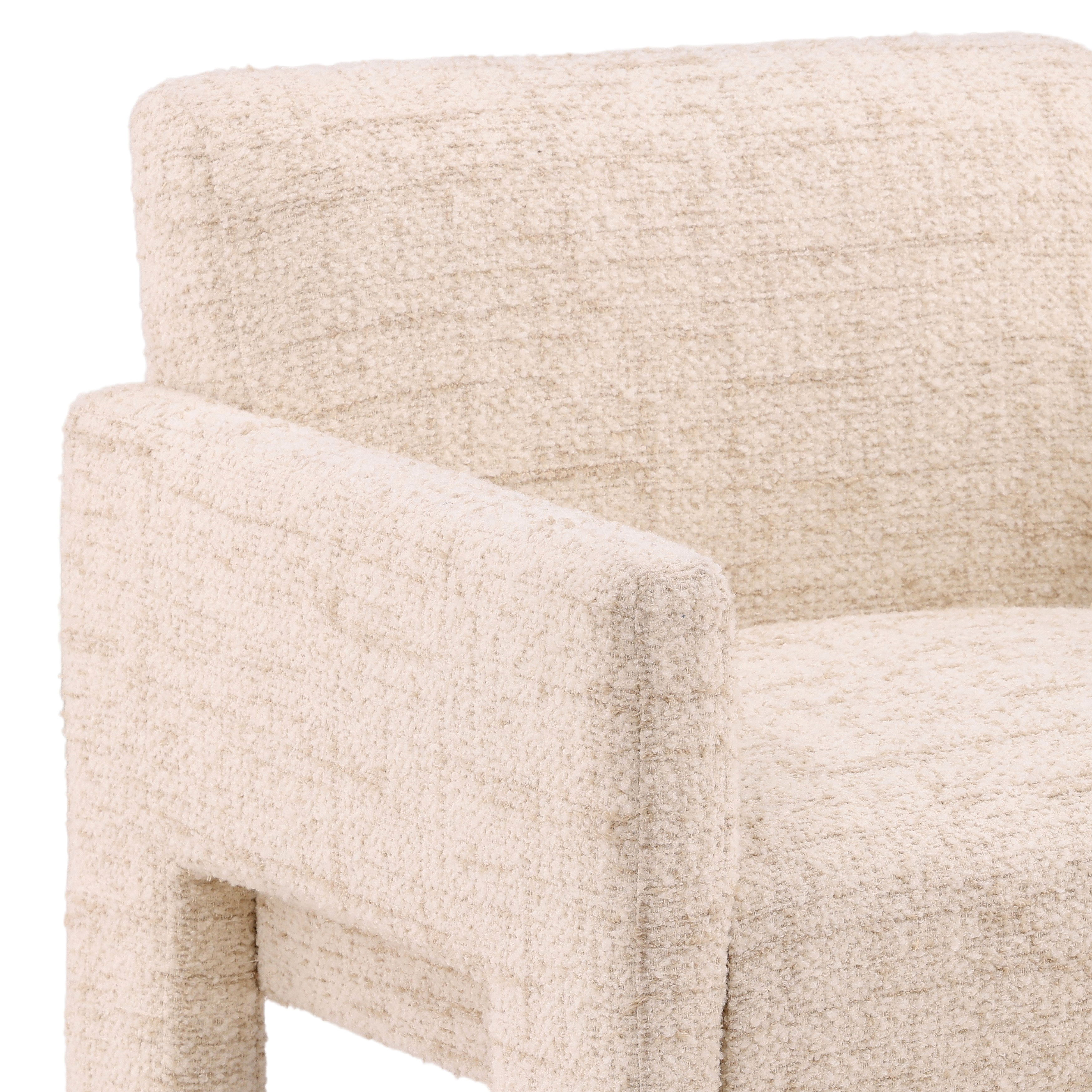 Barnett Dining Chair Cream large image 