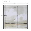Soft Clouds Framed Print, Art by Uttermost, 42" width x 42" height x 2" depth thumbnail 3