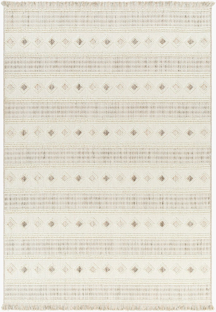 New Delhi Machine Woven Rug, by Surya, 1'3.75" length x 1'3.75" width