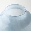 Nasser II Large Blue/Gold/Chrome Urn Style Glass Vase thumbnail 4