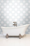 The Twist Grey Wallpaper, by York Wall, 27' length x 2'3" width x 0.02" depth thumbnail 2