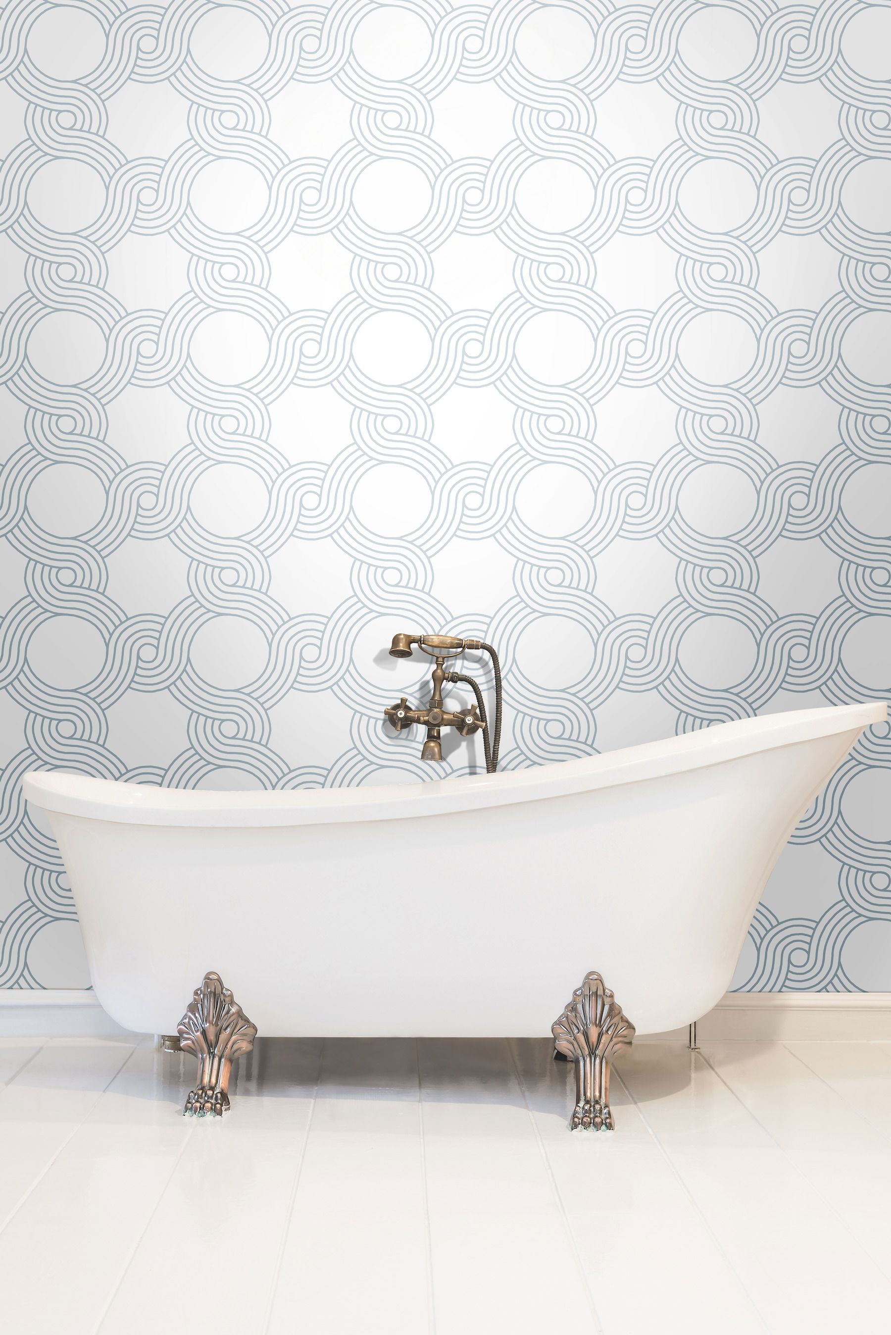 The Twist Grey Wallpaper large image 