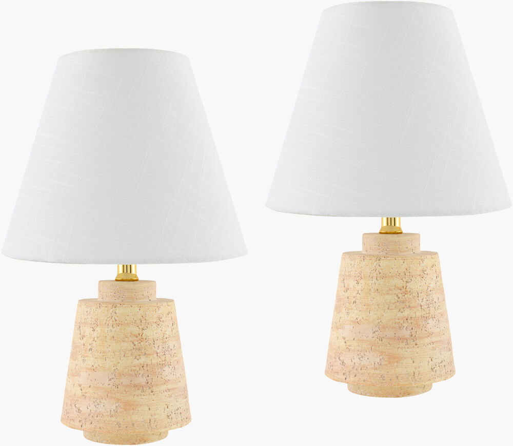 Vasto Accent Table Lamp, by Surya, 11" width x 18" height