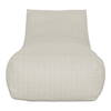 Lirio Outdoor Chaise Cream, Chaise Lounges & Daybed by Moe's Home, 39" width x 31.5" height x 78" depth thumbnail 1