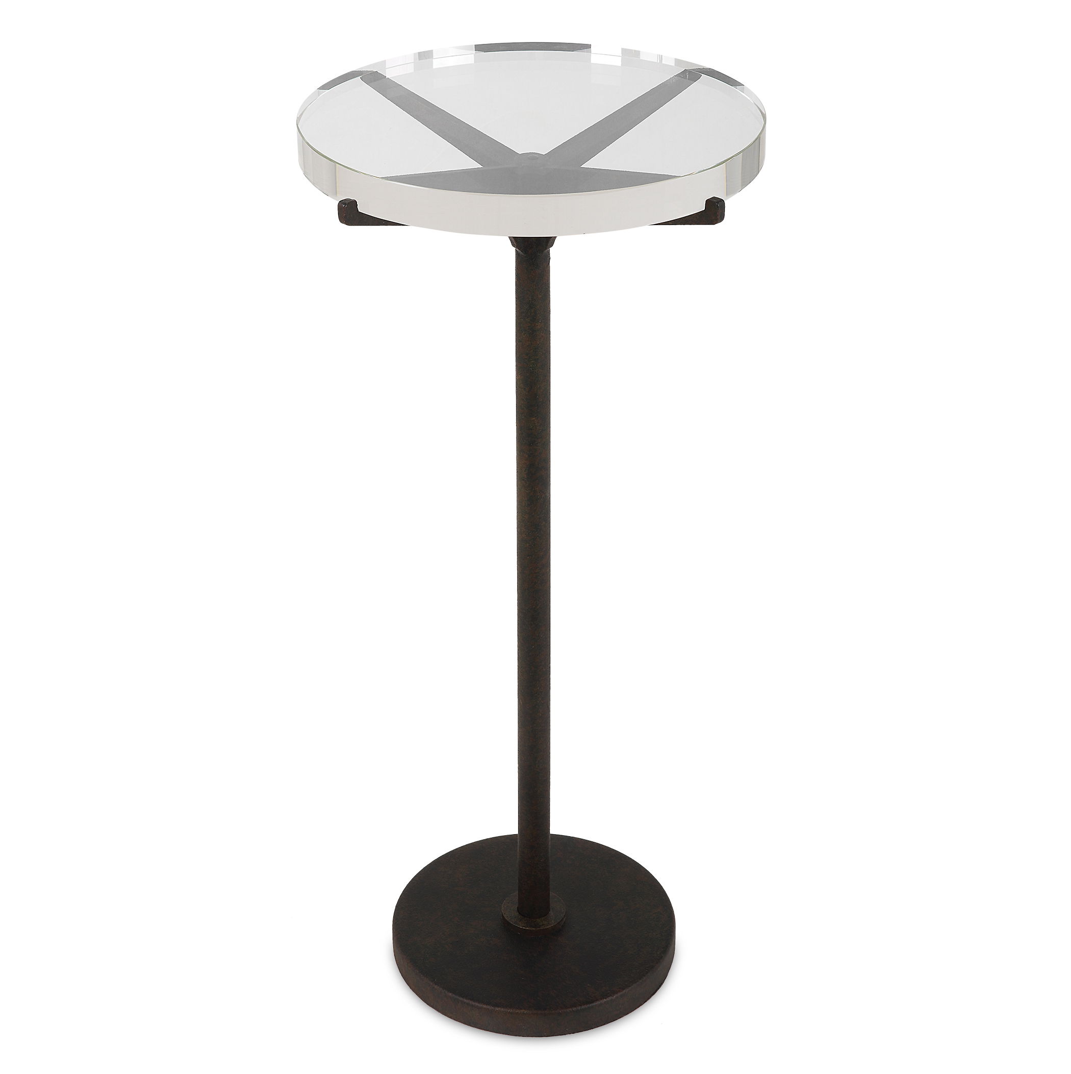 Forge Industrial Accent Table large image 