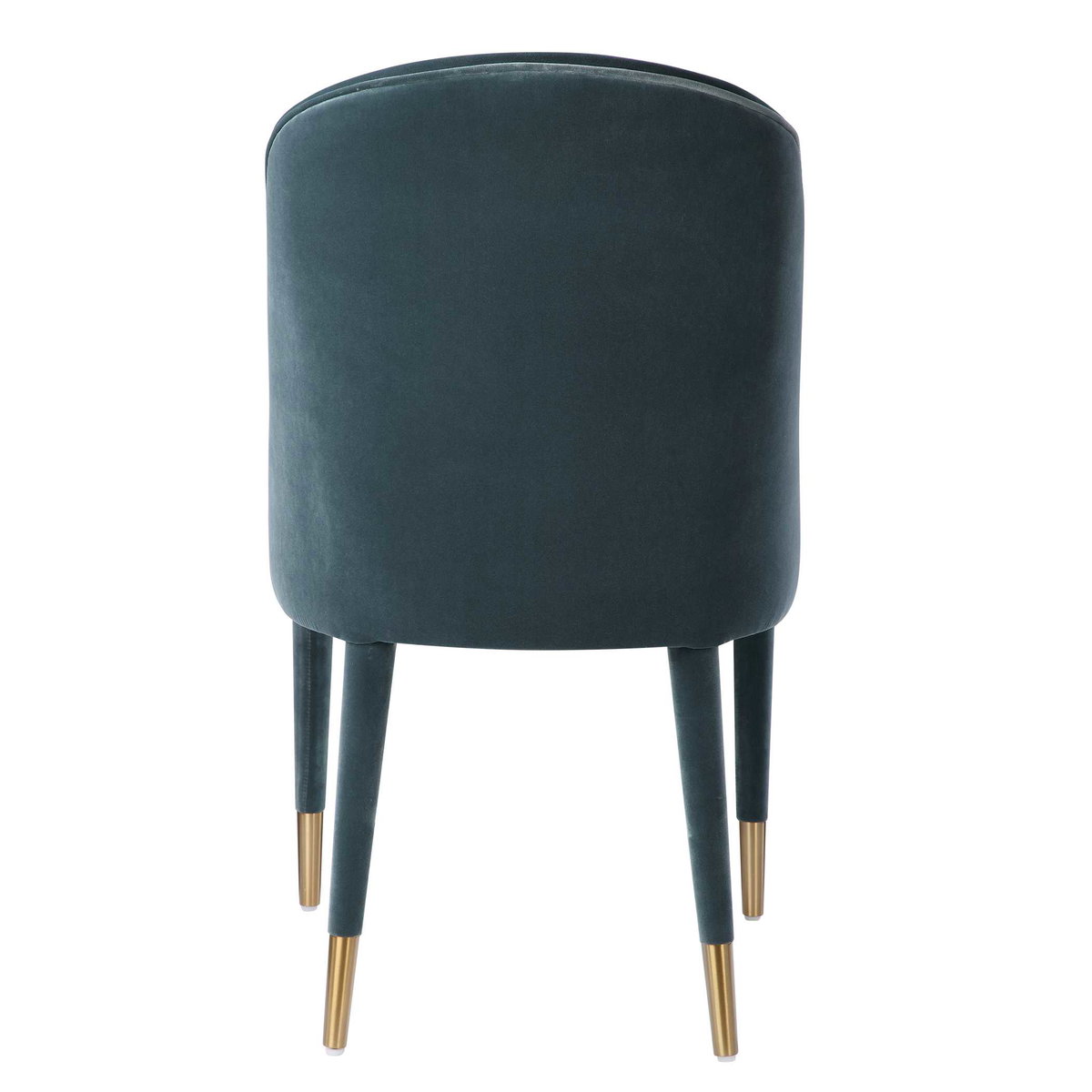 Brie Armless Chair Blue Set Of 2, Accent Chair by Uttermost, 21" width x 36.5" height x 27" depth View 5