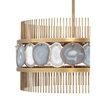8 - Light Chandelier, by Jamie Young, 32" width x 18.5" height x 32" depth thumbnail 6