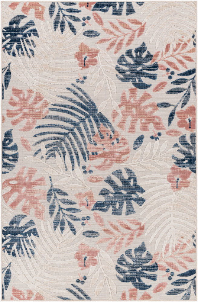 Cabo Machine Woven Rug, by Surya, 3'9.28" length x 2'1.59" width