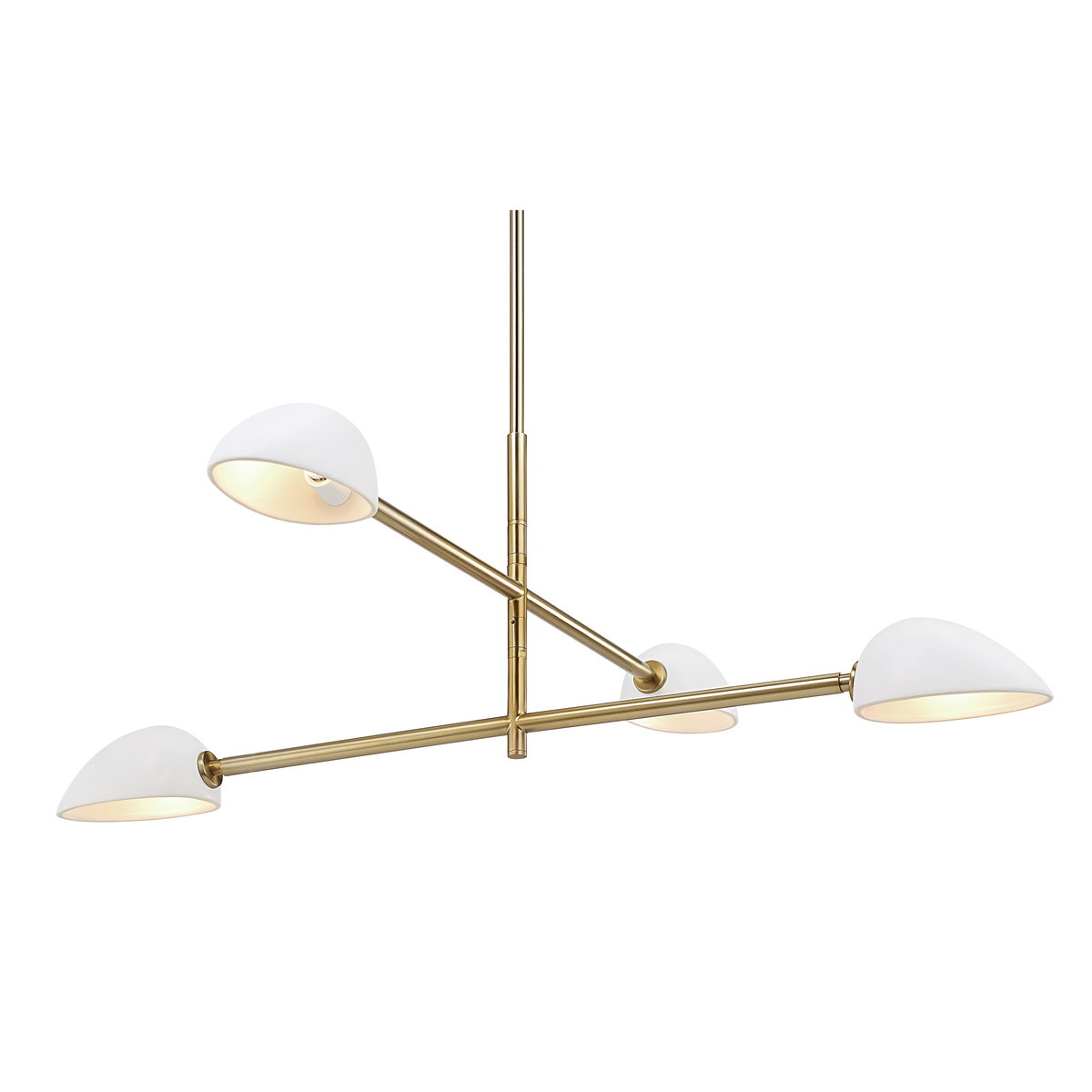Tulla Ceiling Fixture, Chandelier by Renwil, 12.87" height x 40" depth View 4