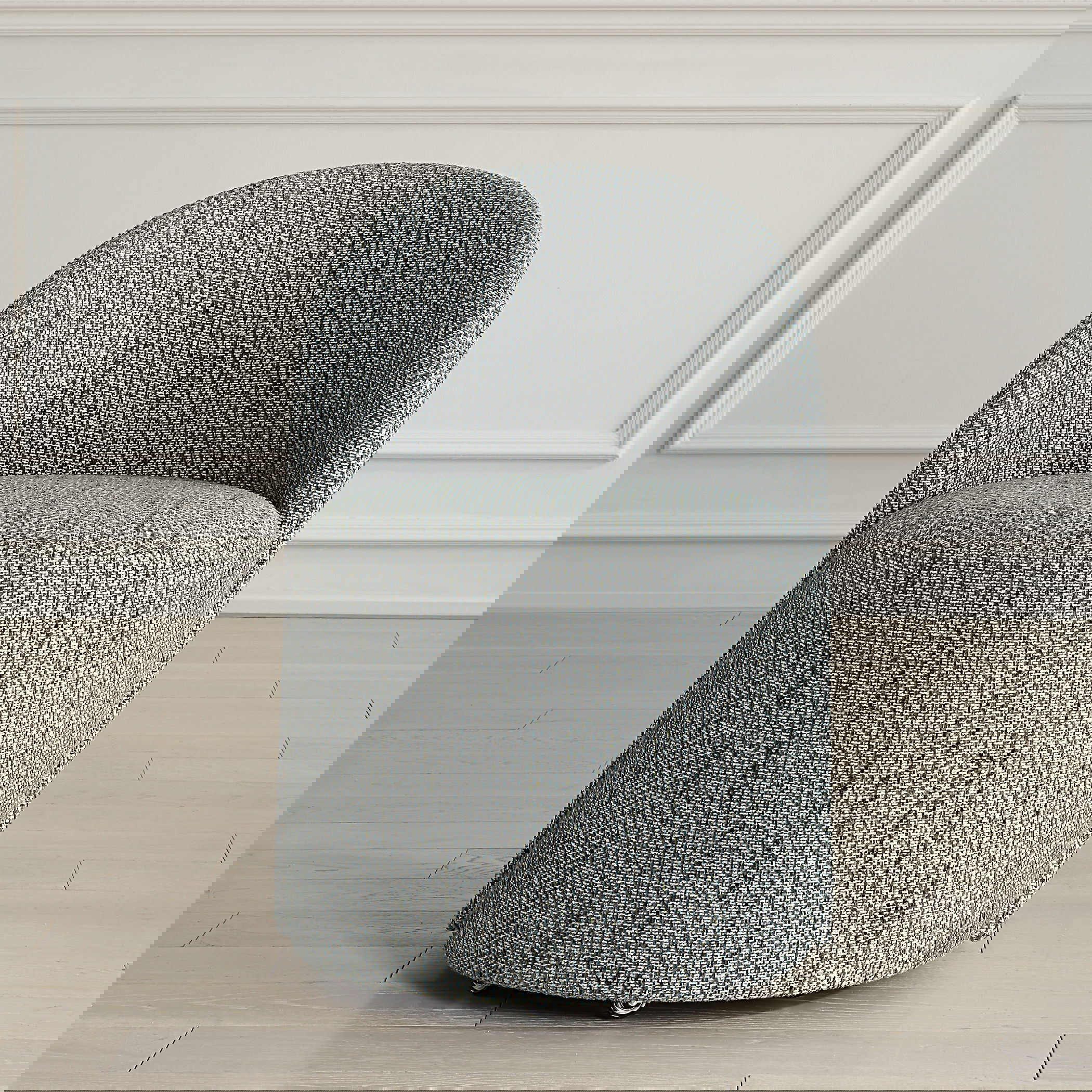 Roll With It Teal Dining Chair, Furniture by Uttermost, 21.5" width x 32" height x 23.25" depth View 2