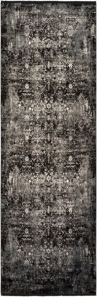 Solar Machine Woven Rug, by Surya, 9'10.11" length x 3'2.58" width