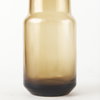 Amrita  Golden Brown Glass Vase, by Mercana, 4.13" length x 4.13" width x 11.89" height thumbnail 10