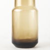 Amrita  Golden Brown Glass Vase, by Mercana, 4.13" length x 4.13" width x 11.89" height thumbnail 8